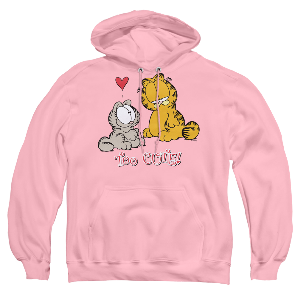 Garfield Too Cute - Pullover Hoodie Pullover Hoodie Garfield   