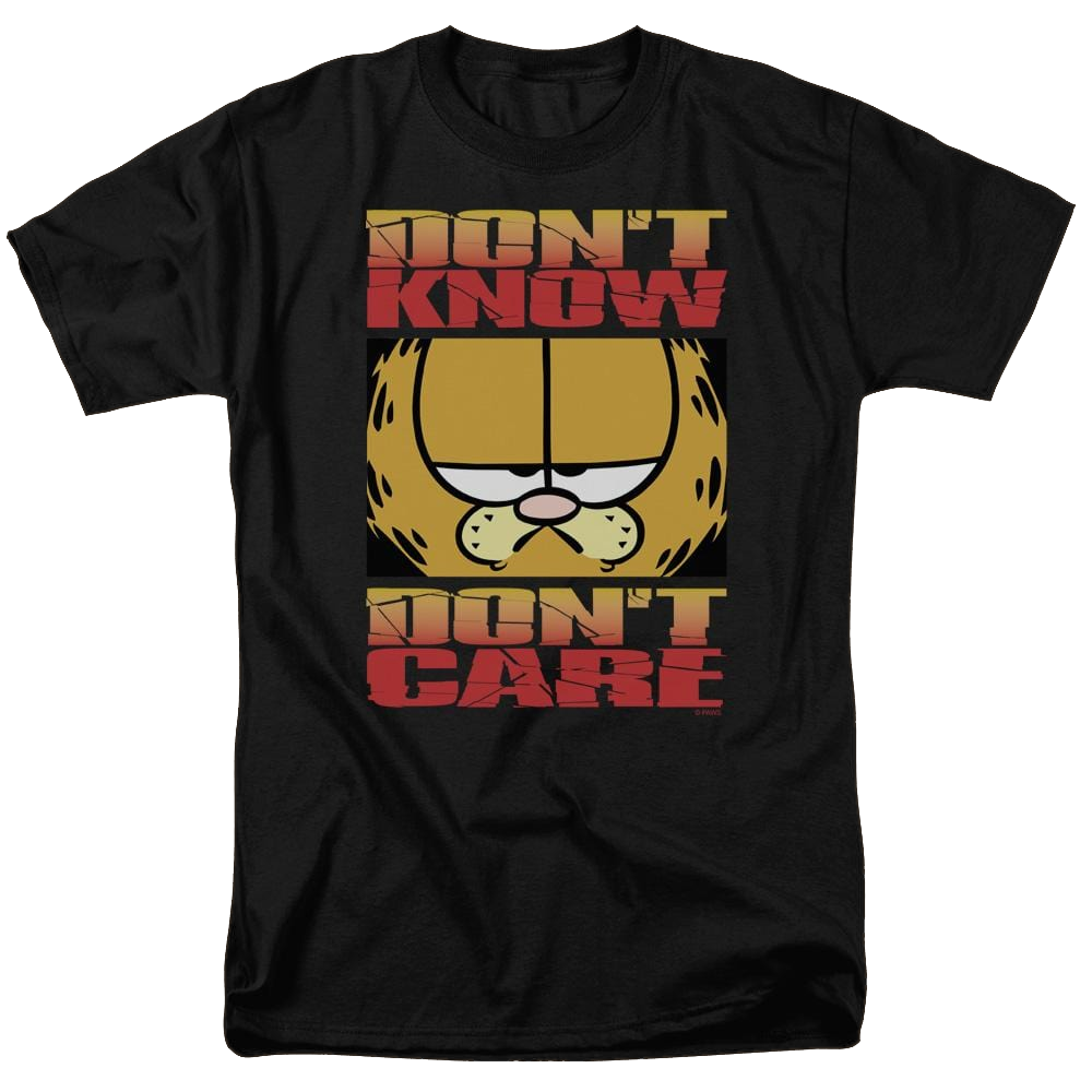 Garfield Dont Know Dont Care - Men's Regular Fit T-Shirt Men's Regular Fit T-Shirt Garfield   
