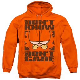 Garfield Dont Know Dont Care - Pullover Hoodie Pullover Hoodie Garfield   