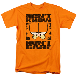 Garfield Dont Know Dont Care - Men's Regular Fit T-Shirt Men's Regular Fit T-Shirt Garfield   