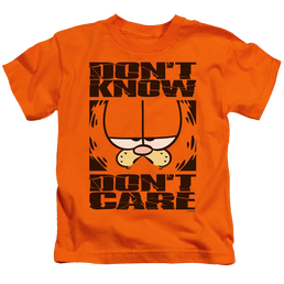 Garfield Dont Know Dont Care - Kid's T-Shirt (Ages 4-7) Kid's T-Shirt (Ages 4-7) Garfield   