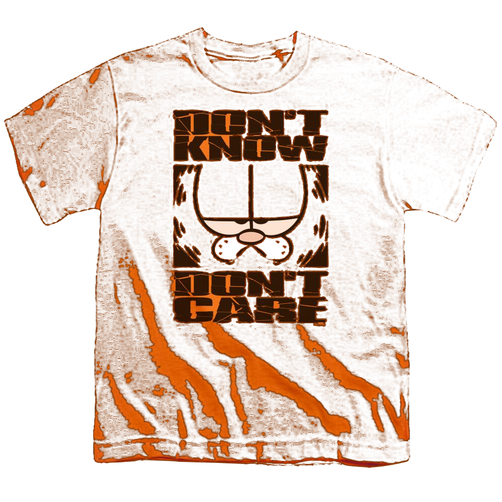 Garfield Dont Know Dont Care - Youth T-Shirt (Ages 8-12) Youth T-Shirt (Ages 8-12) Garfield   