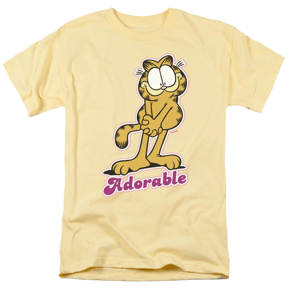 Garfield Adorable - Men's Regular Fit T-Shirt Men's Regular Fit T-Shirt Garfield   