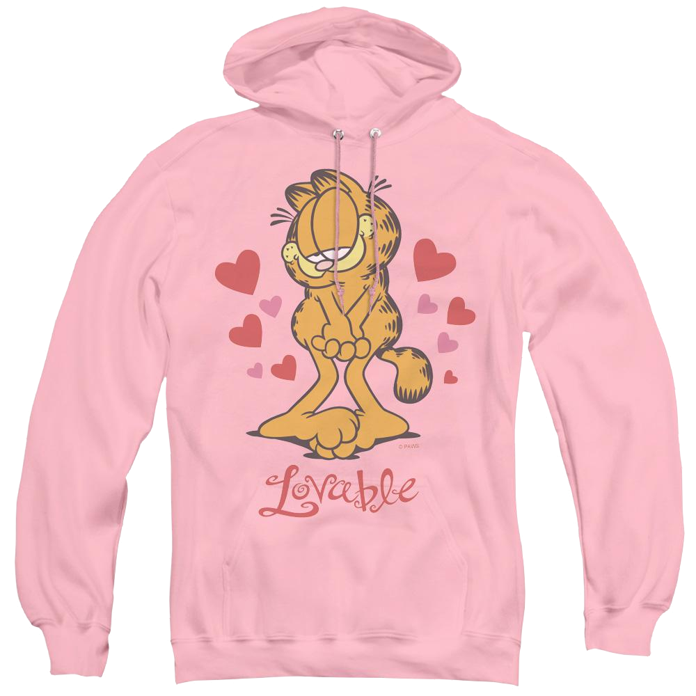 Garfield Lovable - Pullover Hoodie Pullover Hoodie Garfield   