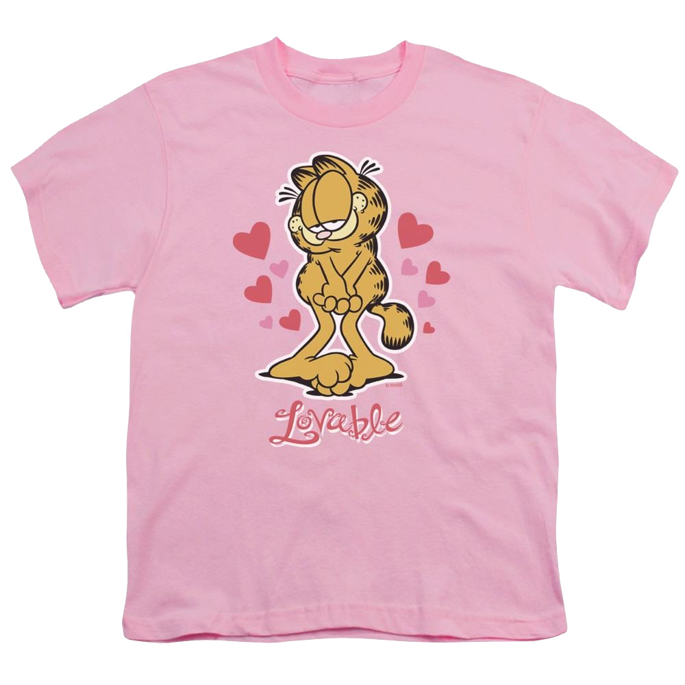 Garfield Lovable - Youth T-Shirt (Ages 8-12) Youth T-Shirt (Ages 8-12) Garfield   