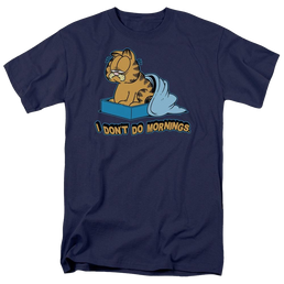 Garfield I Dont Do Mornings - Men's Regular Fit T-Shirt Men's Regular Fit T-Shirt Garfield   