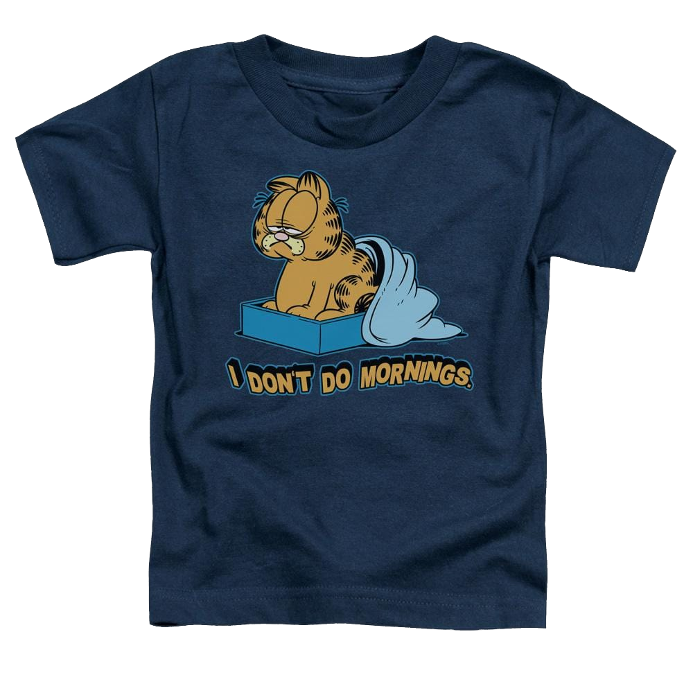 Garfield I Dont Do Mornings - Toddler T-Shirt Toddler T-Shirt Garfield   