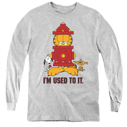 Garfield Im Used To It - Youth Long Sleeve T-Shirt Youth Long Sleeve T-Shirt Garfield   