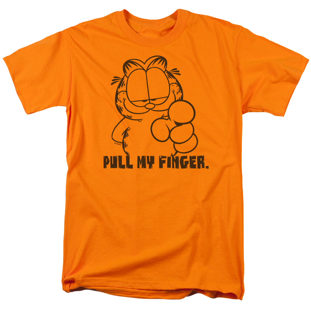 Garfield Pull My Finger - Men's Regular Fit T-Shirt Men's Regular Fit T-Shirt Garfield   