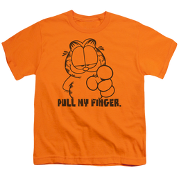 Garfield Pull My Finger - Kid's T-Shirt Kid's T-Shirt (Ages 4-7) Garfield   