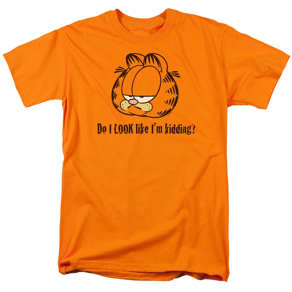 Garfield Do I Look Like Im Kidding - Men's Regular Fit T-Shirt Men's Regular Fit T-Shirt Garfield   