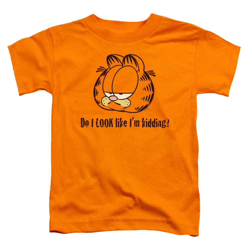 Garfield Do I Look Like Im Kidding - Toddler T-Shirt Toddler T-Shirt Garfield   