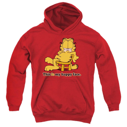 Garfield Happy Face - Youth Hoodie (Ages 8-12) Youth Hoodie (Ages 8-12) Garfield   