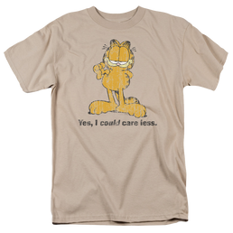 Garfield Yes I Could Care Less - Men's Regular Fit T-Shirt Men's Regular Fit T-Shirt Garfield   