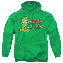 Garfield I Ate My Homework - Pullover Hoodie Pullover Hoodie Garfield   