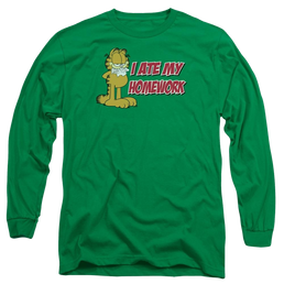 Garfield I Ate My Homework - Men's Long Sleeve T-Shirt Men's Long Sleeve T-Shirt Garfield   