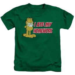 Garfield I Ate My Homework - Kid's T-Shirt Kid's T-Shirt (Ages 4-7) Garfield   