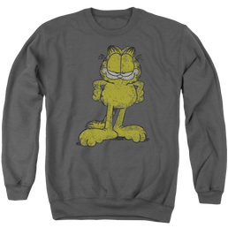Garfield Big Ol' Cat - Men's Crewneck Sweatshirt Men's Crewneck Sweatshirt Garfield   