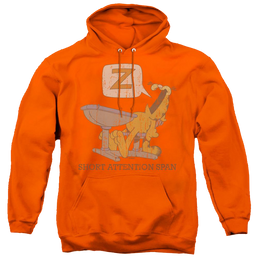 Garfield Attention Span - Pullover Hoodie Pullover Hoodie Garfield   
