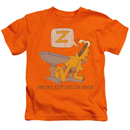 Garfield Attention Span - Kid's T-Shirt (Ages 4-7) Kid's T-Shirt (Ages 4-7) Garfield   