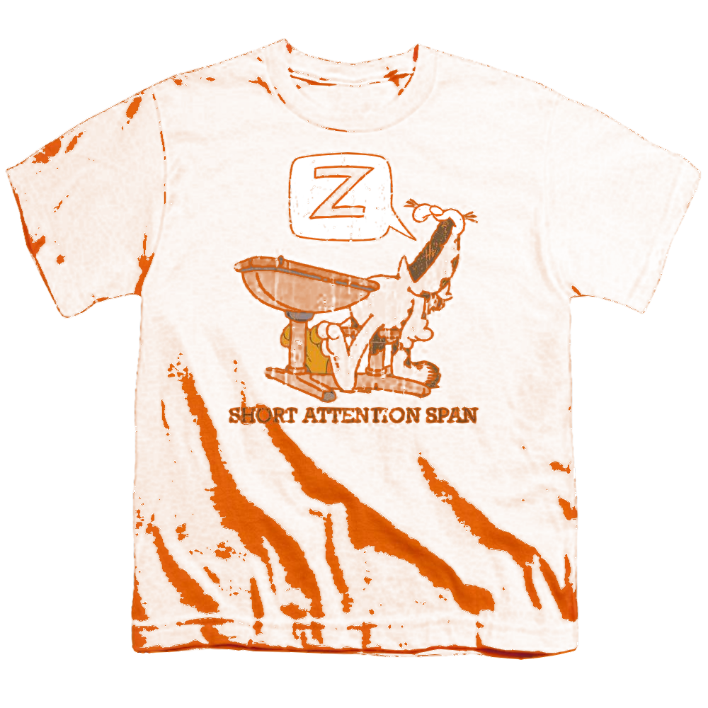 Garfield Attention Span - Youth T-Shirt (Ages 8-12) Youth T-Shirt (Ages 8-12) Garfield   