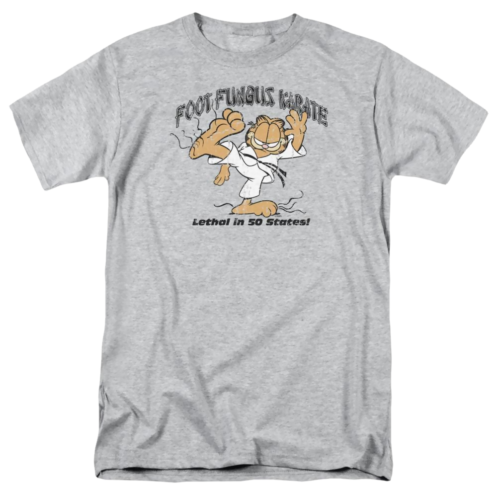 Garfield Foot Fungus Karate - Men's Regular Fit T-Shirt Men's Regular Fit T-Shirt Garfield   