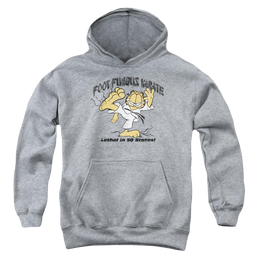 Garfield Foot Fungus Karate - Youth Hoodie (Ages 8-12) Youth Hoodie (Ages 8-12) Garfield   