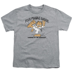 Garfield Foot Fungus Karate - Youth T-Shirt (Ages 8-12) Youth T-Shirt (Ages 8-12) Garfield   