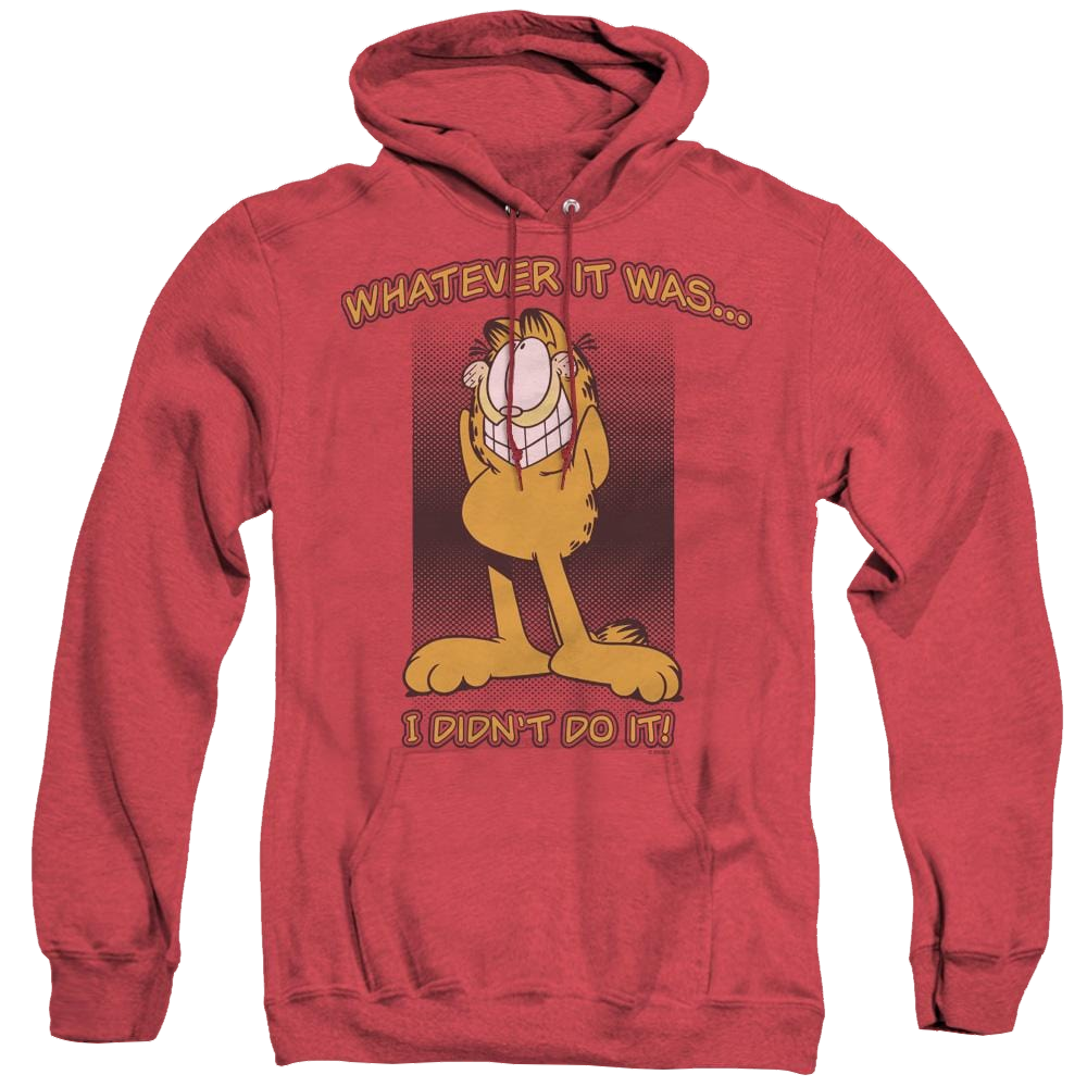 Garfield I Didnt Do It - Heather Pullover Hoodie Heather Pullover Hoodie Garfield   