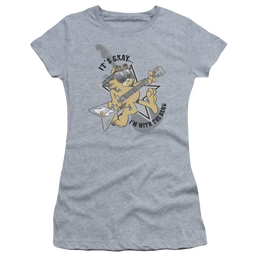 Garfield Im With The Band - Juniors T-Shirt Juniors T-Shirt Garfield   