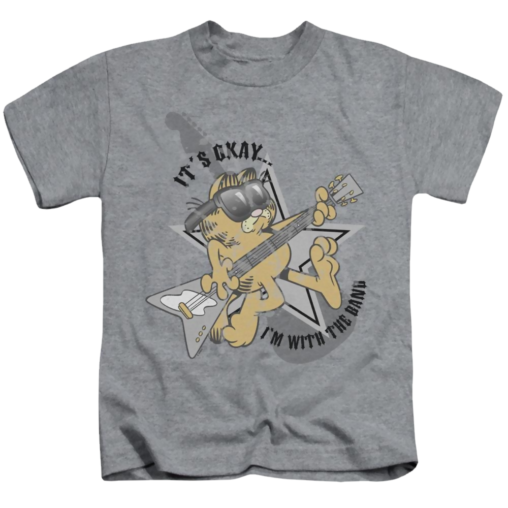 Garfield Im With The Band - Kid's T-Shirt Kid's T-Shirt (Ages 4-7) Garfield   