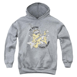 Garfield Im With The Band - Youth Hoodie (Ages 8-12) Youth Hoodie (Ages 8-12) Garfield   
