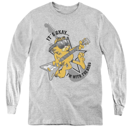 Garfield Im With The Band - Youth Long Sleeve T-Shirt Youth Long Sleeve T-Shirt Garfield   