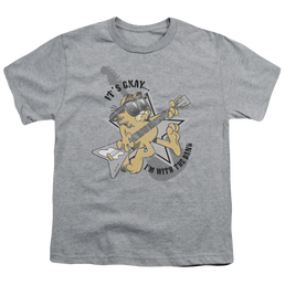 Garfield Im With The Band - Youth T-Shirt (Ages 8-12) Youth T-Shirt (Ages 8-12) Garfield   