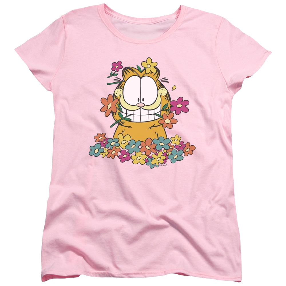 Garfield In The Garden - Women's T-Shirt Women's T-Shirt Garfield   