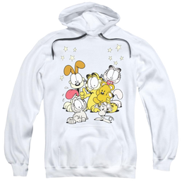 Garfield Friends Are Best - Pullover Hoodie Pullover Hoodie Garfield   