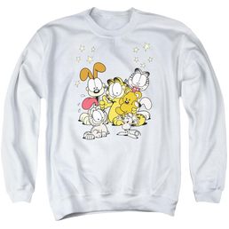 Garfield Friends Are Best - Men's Crewneck Sweatshirt Men's Crewneck Sweatshirt Garfield   