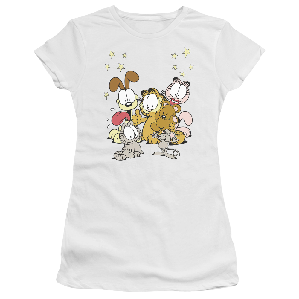 Garfield Friends Are Best - Juniors T-Shirt Juniors T-Shirt Garfield   