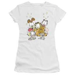 Garfield Friends Are Best - Juniors T-Shirt Juniors T-Shirt Garfield   