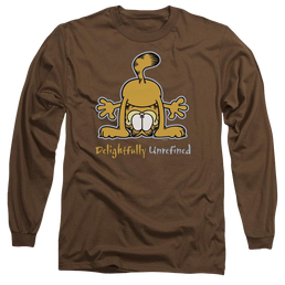 Garfield Delightfully Unrefined - Men's Long Sleeve T-Shirt Men's Long Sleeve T-Shirt Garfield   