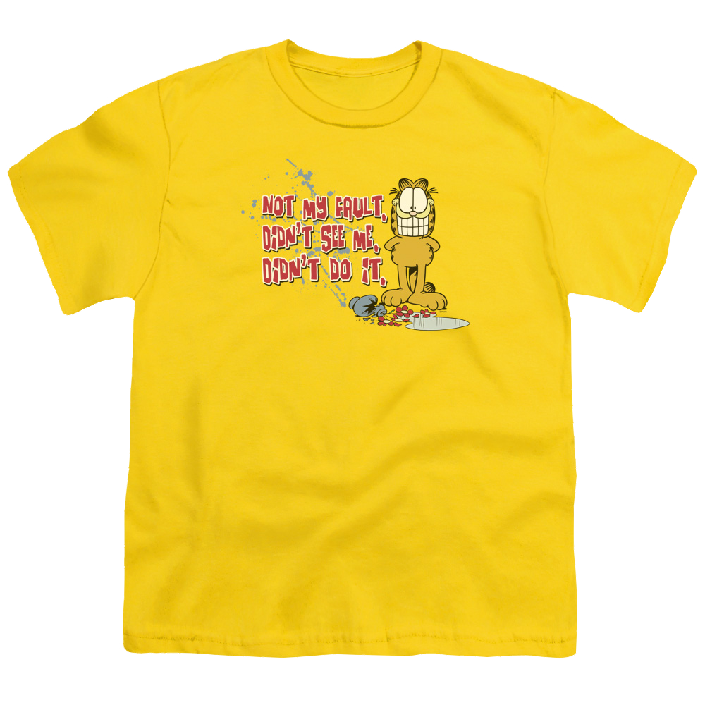 Garfield Not My Fault - Youth T-Shirt (Ages 8-12) Youth T-Shirt (Ages 8-12) Garfield   