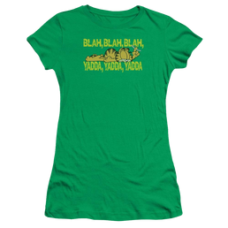 Garfield Blah Blah Blah - Juniors T-Shirt Juniors T-Shirt Garfield   