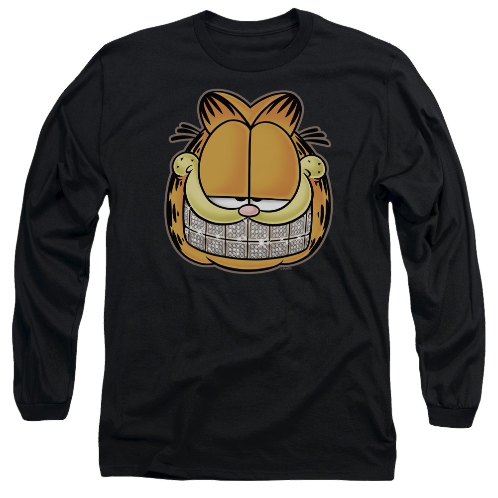 Garfield Nice Grill - Men's Long Sleeve T-Shirt Men's Long Sleeve T-Shirt Garfield   