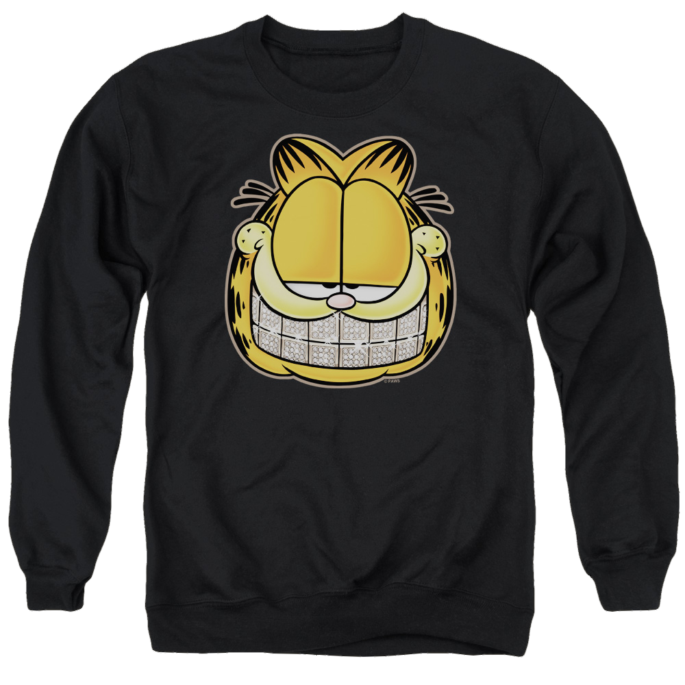 Garfield Nice Grill - Men's Crewneck Sweatshirt Men's Crewneck Sweatshirt Garfield   