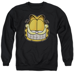 Garfield Nice Grill - Men's Crewneck Sweatshirt Men's Crewneck Sweatshirt Garfield   