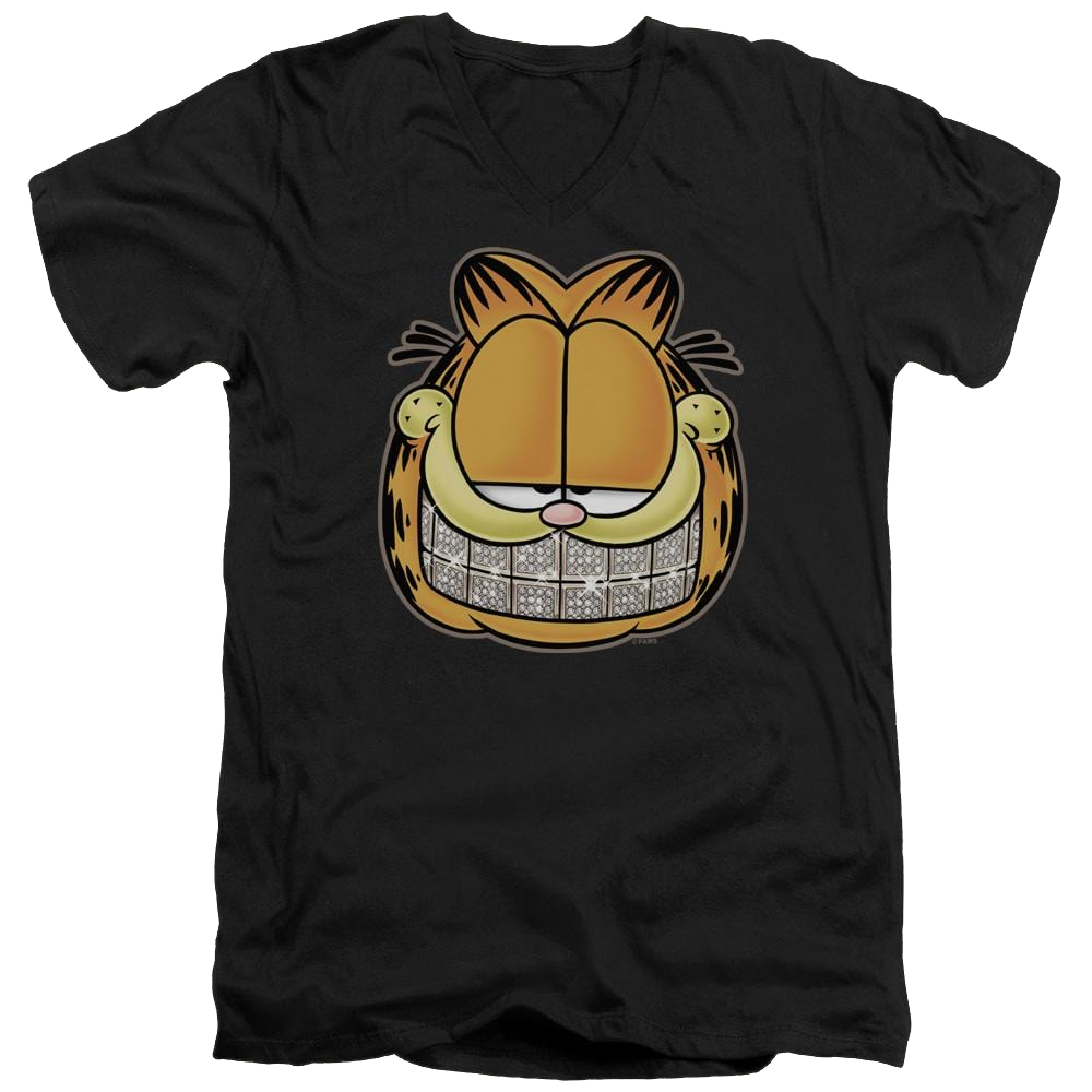 Garfield Nice Grill - Men's V-Neck T-Shirt Men's V-Neck T-Shirt Garfield   