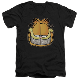 Garfield Nice Grill - Men's V-Neck T-Shirt Men's V-Neck T-Shirt Garfield   