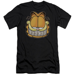 Garfield Nice Grill - Men's Premium Slim Fit T-Shirt Men's Premium Slim Fit T-Shirt Garfield   