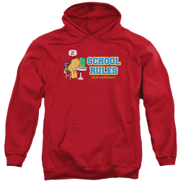 Garfield School Rules - Pullover Hoodie Pullover Hoodie Garfield   