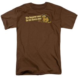 Garfield To Know Me Is To Love Me - Men's Regular Fit T-Shirt Men's Regular Fit T-Shirt Garfield   